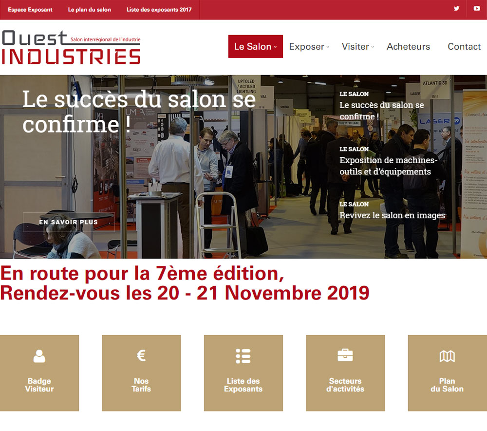 GH CRANES & COMPONENTS at the Ouest Industries 2019 fair