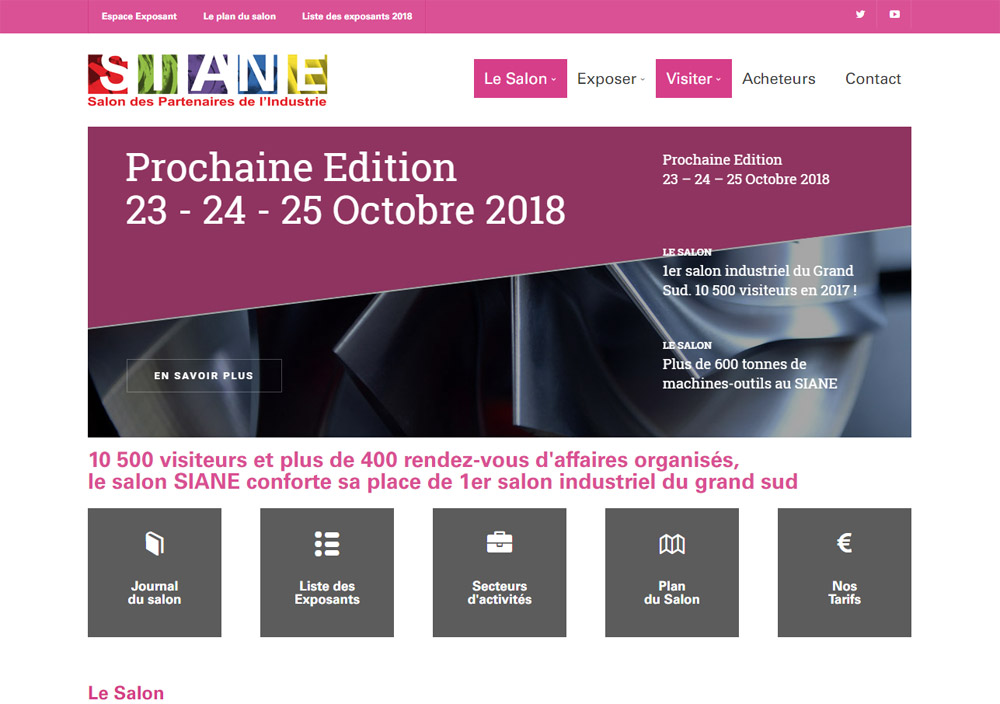 GH CRANES & COMPONENTS在2018 Siane博览会, 法國