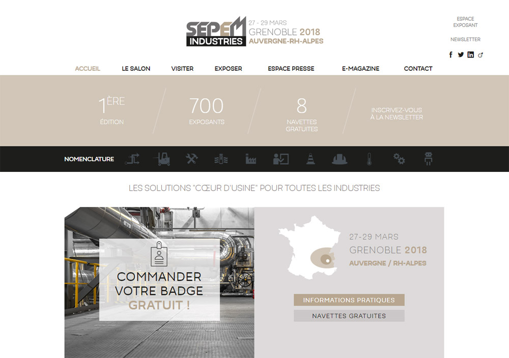 GH will attend to the Sepem Industries Grenoble regional fair
