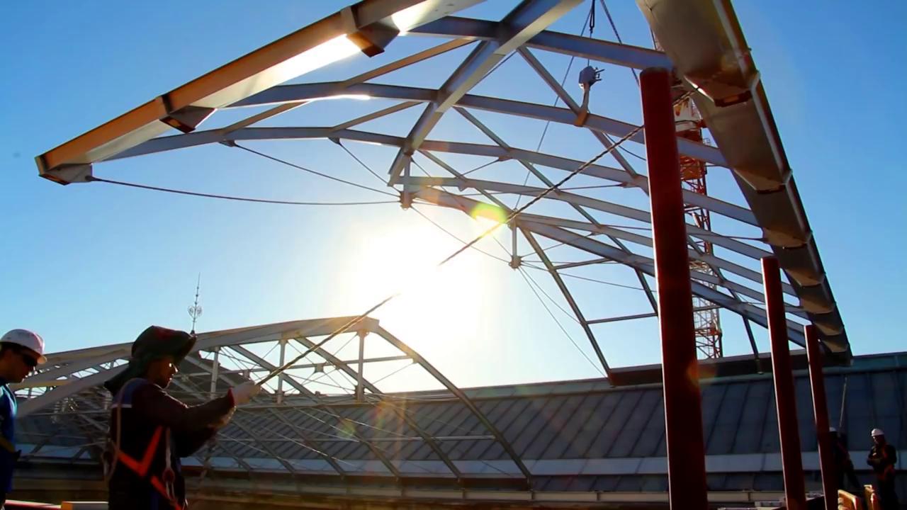 A number of GH bridge cranes appeared in the corporate video of ACCIONA Engineering.