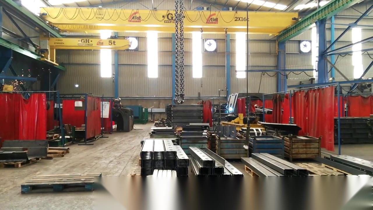 ALOT workshop specializing in the manufacture of carbon steel medium and heavy boilers